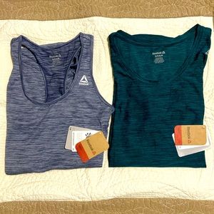 2x Reebok athletic tops